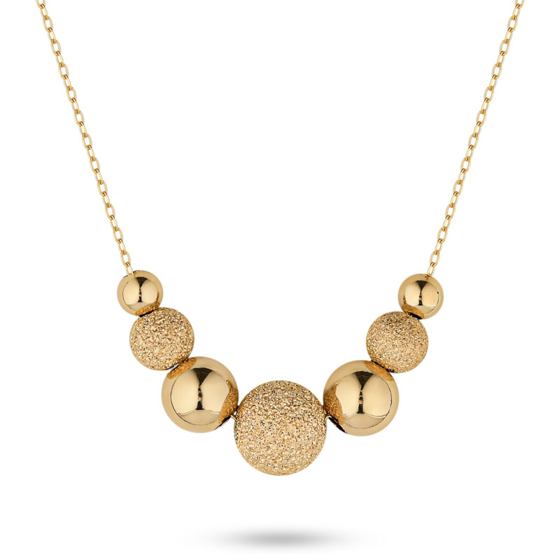 14K Gold Perlina D'Oro Necklace & Earrings